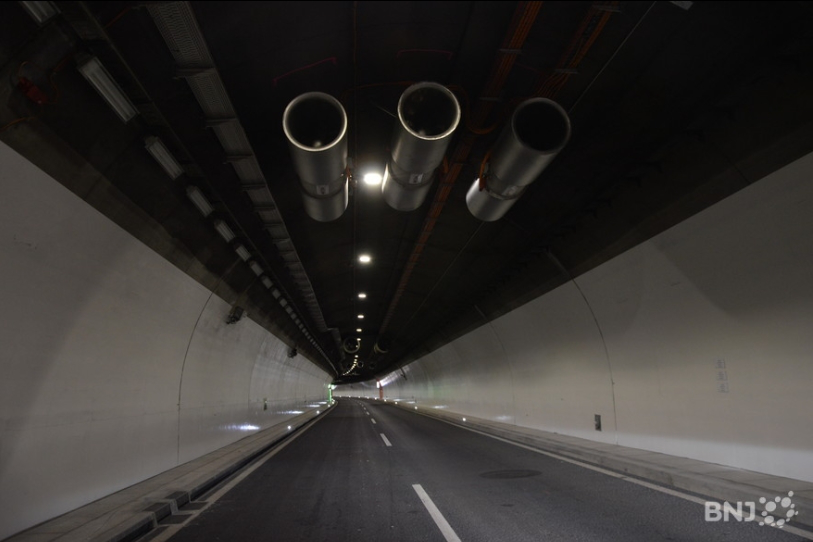 La vitesse est limitée à 100km/h dans le tunnel de Gorgier. Image d'illustration.