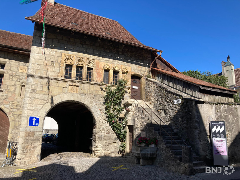 Le Musée d’Estavayer-le-Lac et ses grenouilles.