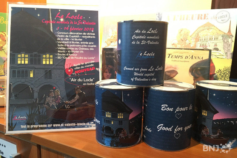 Les boîtes d'air du Locle ne sont pas les seuls produits proposés par la Ville.