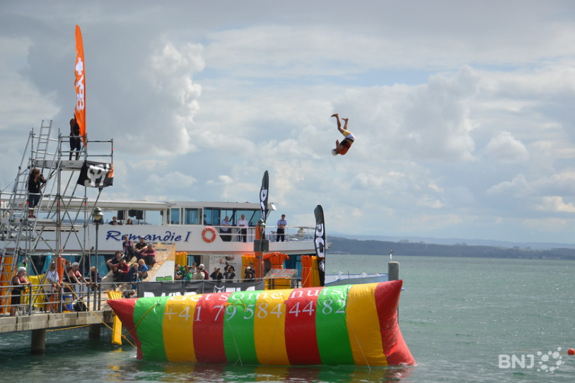 Le Watt Air Jump Festival investit la plage de Saint-Blaise du 9 au 11 août prochain. (photo : archives)