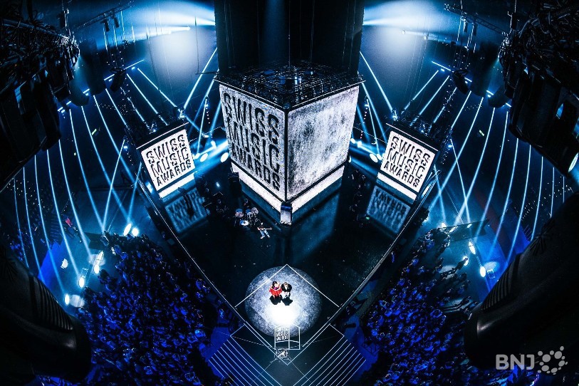 La cérémonie de remise des prix s'est déroulée au KKL à Lucerne. Photo: (Swiss Music Awards)