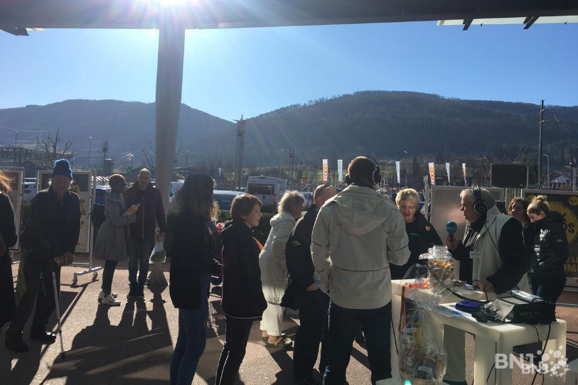 Animateurs et journalistes de RFJ sont partis à la rencontre des auditeurs à travers le Jura.