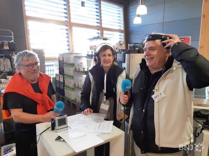 Michel notre joueur à Saignelégier