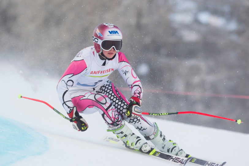Cheryl Sunier du SC Biel/Bienne a ramené deux médailles des Mosses. (Photo : Deprez Photo)