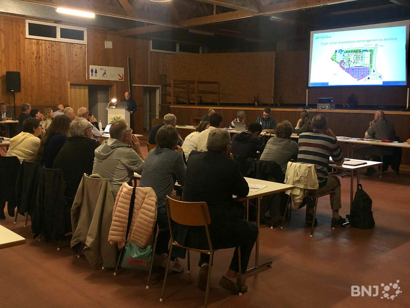 Le Conseil général de Haute-Sorne a préavisé favorablement un crédit de 2'350'000 francs pour la réalisation de la 1re étape de la « Tangente Nord-Est » à Bassecourt. 