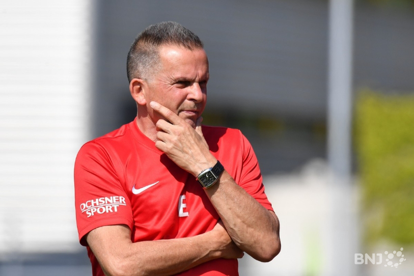 L'entraîneur des SRD Philippe Rossinelli et ses troupes peuvent entamer la deuxième ronde du championnat sûrs de leur force. (Photo: archives)