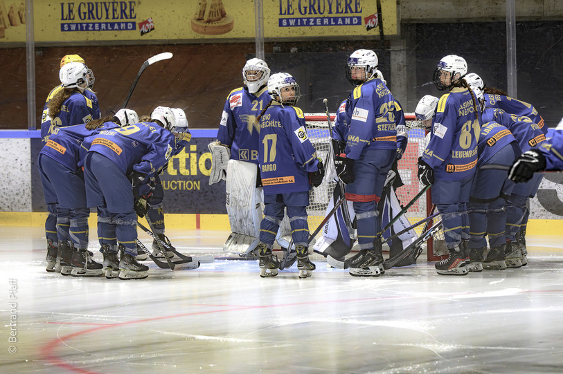 La Neuchâtel Hockey Academy n'a pas eu voix au chapitre face à Davos. (Photo : Bertrand Pfaff)