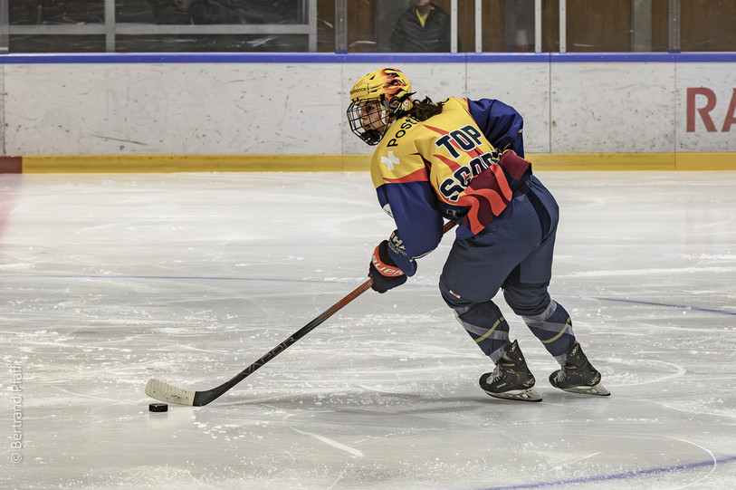 Top scoreuse de la NHA, Tatum White ne rejouera plus cette saison. (Photo : Bertrand Pfaff)