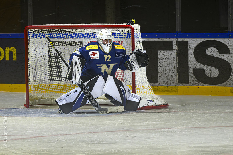 Nina Paiva a pris la place d'Amélie
Walzer dans la cage neuchâteloise dès la 5e minute de jeu. (Photo : archives Bertrand Pfaff)