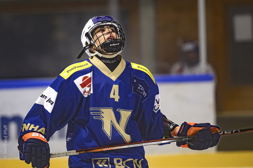 Alexandria Weiss et la Neuchâtel Hockey Academy ont été dépassées à Zoug (photo : archives, Bertrand Pfaff).