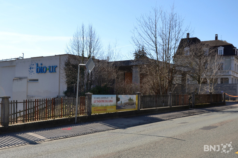 Les travaux préparatoires du Théâtre du Jura ont commencé.