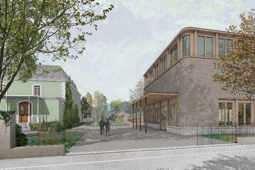 Image de synthèse du projet « ORIGINE ». Photo : Amos Figueiredo Pena Architectes