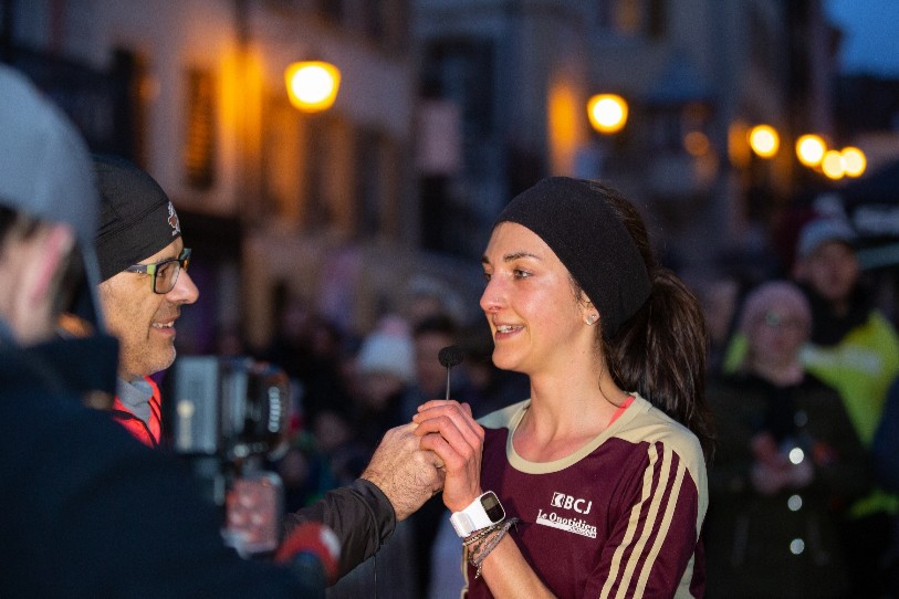 Morgane Crausaz a facilement dominé la 2e édition de la Bruntrutaine samedi à Porrentruy. (Photo: Colin Girard - La Bruntrutaine)