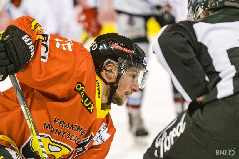 Joan Siegrist a marqué le dernier but pour le HCFM samedi à Adelboden. (Photo: archives)