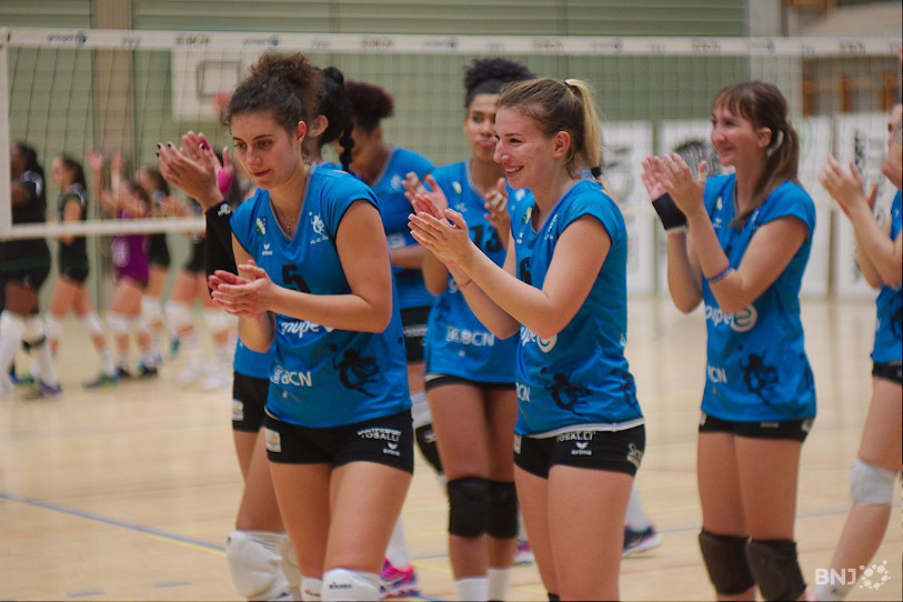 Les volleyeuses du Vallon pourraient évoluer dans l'élite la saison prochaine. (photo : archives)