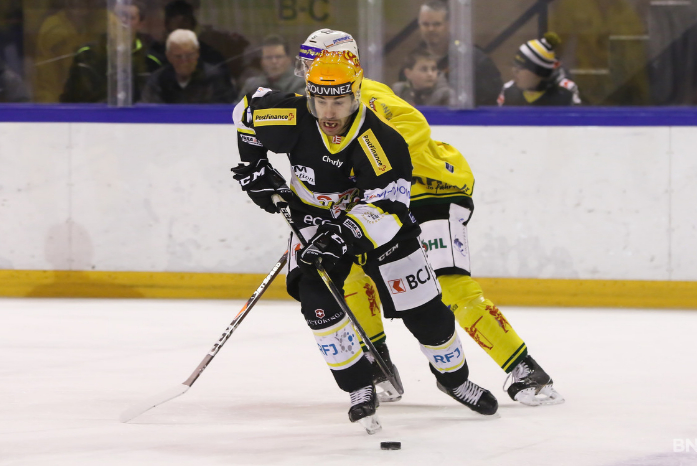 Philip-Michaël Devos (un but et un assist dimanche) et le HC Ajoie ont à nouveau dû lutter pour se défaire de Thurgovie.