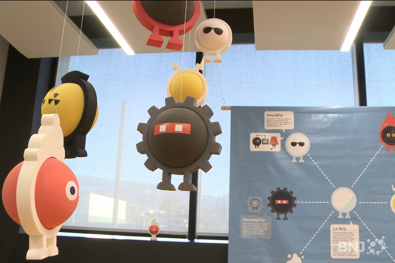 L'exposition s'attaque à la très sérieuse question de l'énergie...en s'amusant !