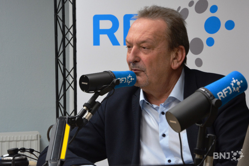 Patrick Hauert, président du HC Ajoie, était l'invité de la Matinale ce mercredi sur RFJ. (Photo d'archive)