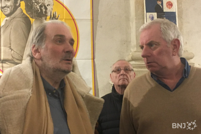 Laurent Ventura et Mathias Moncorgé sont amis, comme l'étaient leurs pères, Lino Ventura et Jean Gabin.