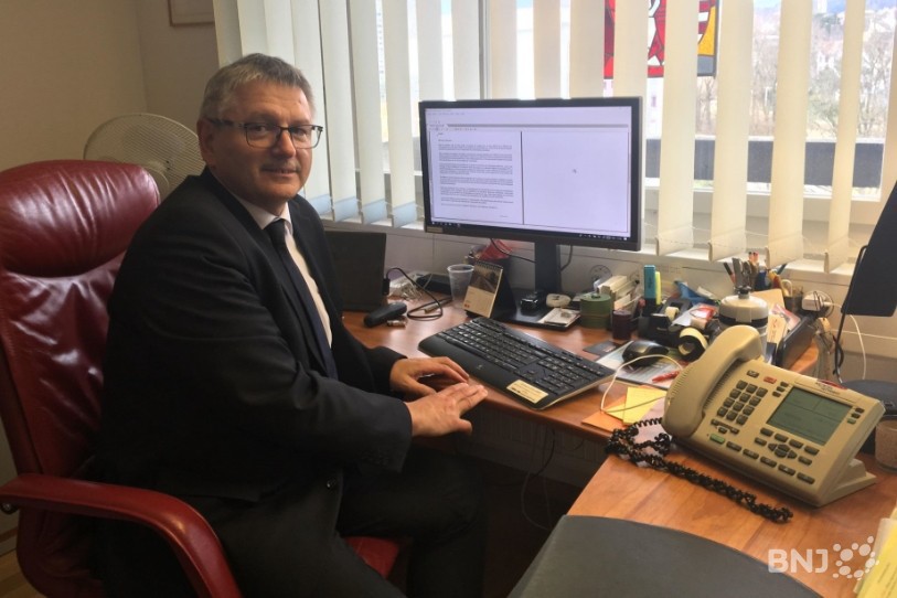 Charles Juillard, ministre jurassien des finances.