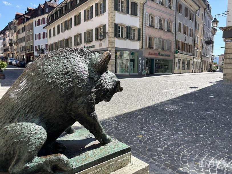 Le marché de Porrentruy déménage.