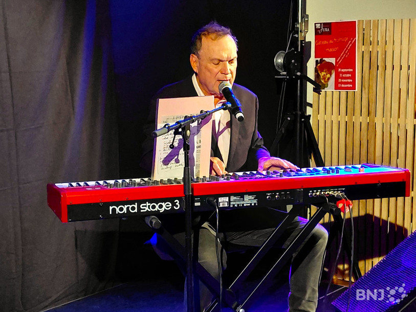 Julien Lepers s’est produit en concert vendredi soir au restaurant du Jura à Bassecourt.