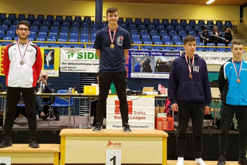Arben Pjetraj est monté une nouvelle fois sur la plus haute marche du podium.
