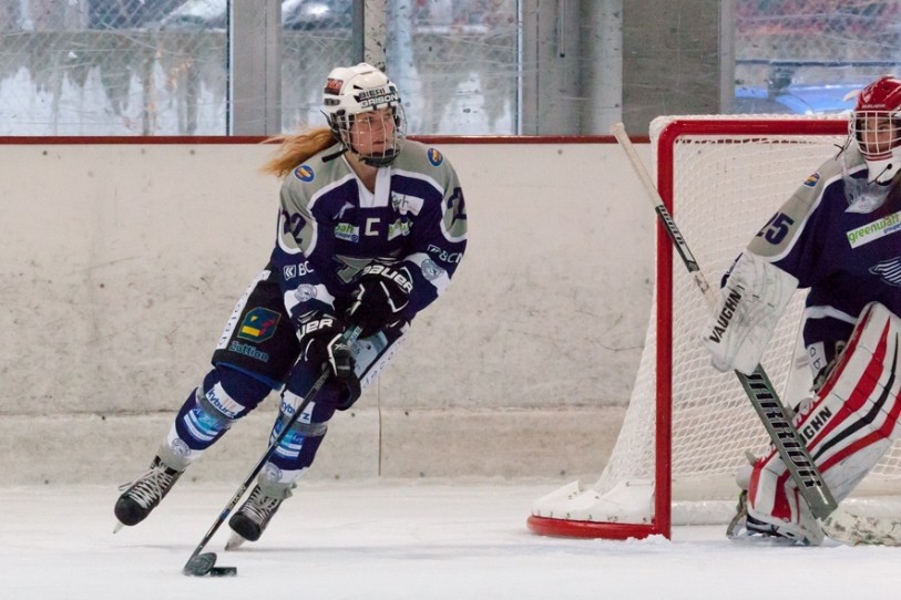 Gwendoline Gendarme est de retour à la Neuchâtel Hockey Academy.
