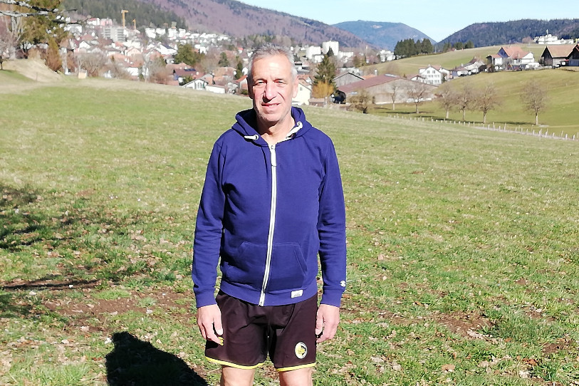 Philippe Augsburger pratique la course à pied durant son temps libre. (Photo : Philippe Augsburger).