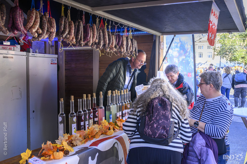 Le village suisse a rencontré en franc succès. Mais il est amené à évoluer. (Photo : Bertrand Pfaff)
