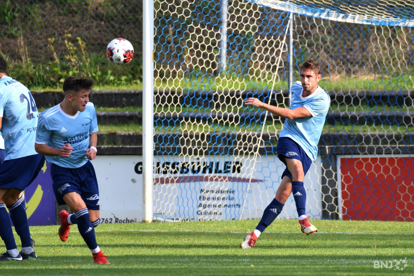Garry Germann et le FC Moutier n'ont pas su faire trembler les filets adverses samedi après-midi (photo : archives).