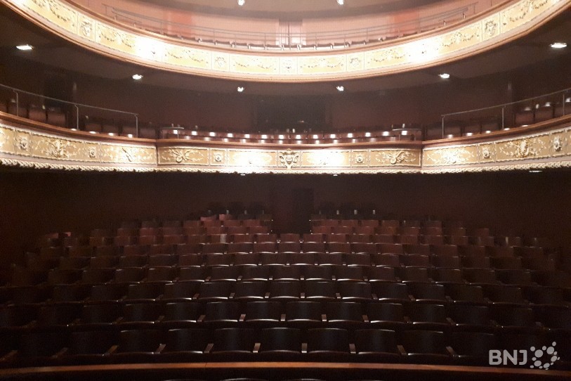 Le théâtre l'Heure Bleue à La Chaux-de-Fonds retrouvera les spectateurs du TPR dès ce samedi. (Photo d'archive)