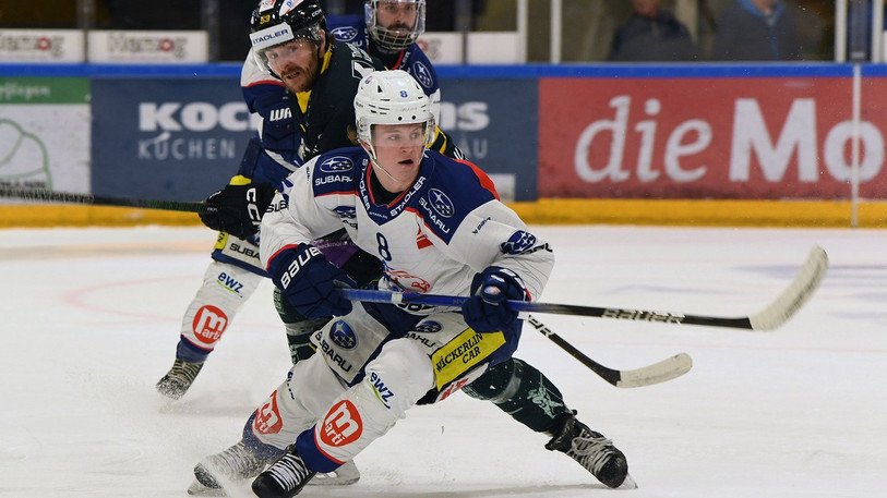 Noah Böhler a porté le maillot des GCK avant de rejoindre le HCC. (Photo : GC-eishockey)