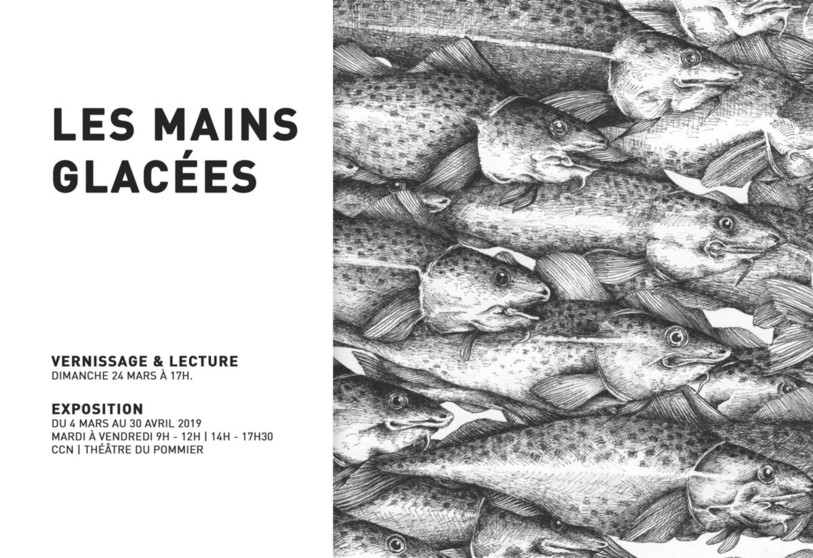 Dessin de poissons, expo
