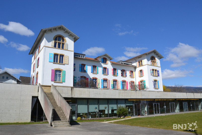 Le bâtiment de Belmont à Boudry de la Fondation L'Enfant c'est la vie (photo : archives),