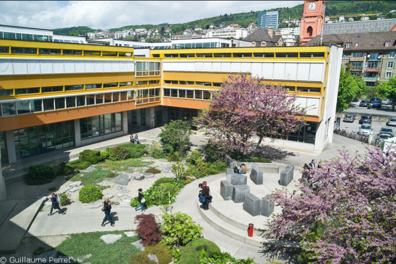 L'Université de Neuchâtel va s'agrandir aux Jeunes-Rives. (Photo : Guillaume Perret)