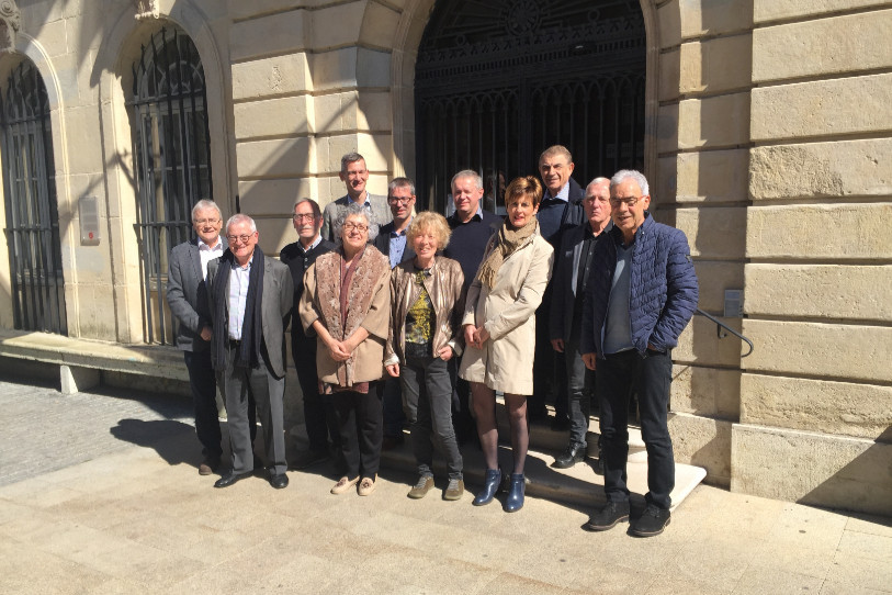 Les membres du Conseil de fondation présents samedi à l'Hôtel de ville de Porrentruy. (Photo : SEMRAPLUS)