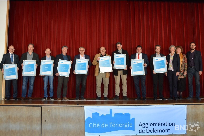 Les maires de l'agglomération ont, chacun, reçu le label pour leur commune samedi lors d'une partie officielle