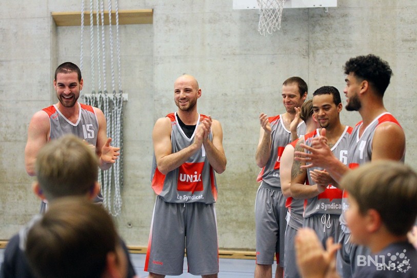 Val-de-Ruz basket a confirmé dimanche sa qualification pour le final four du championnat de 1re ligue de basketball. (photo : archives)