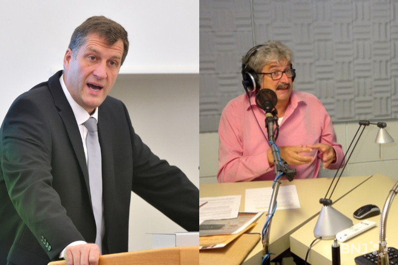 Thomas Stettler (à gauche) et Jean-Marc Comment.
