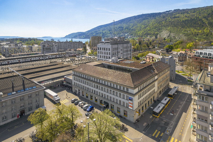 Le futur centre s'installera dans le bâtiment occupé notamment par Localmed et La Poste. (Photo: CHB)