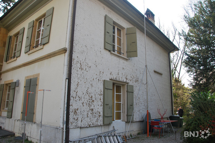 La façade méritera une attention particulière lors des travaux.