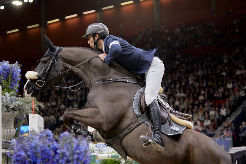 Steve Guerdat et Alamo à Göteborg (photo : FEI/Liz Gregg).