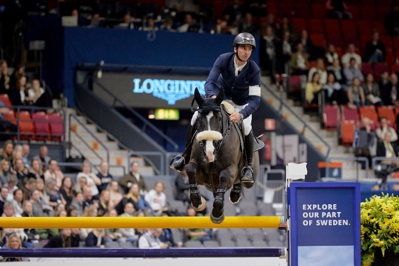 Steve Guerdat et Alamo ont survolé l'épreuve dimanche ! (photo : FEI/Liz Gregg).