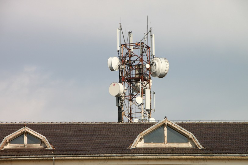 Antenne sur une maison