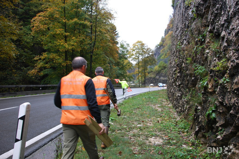 La circulation sera interdite sur les voies montantes dans les gorges du Seyon.
