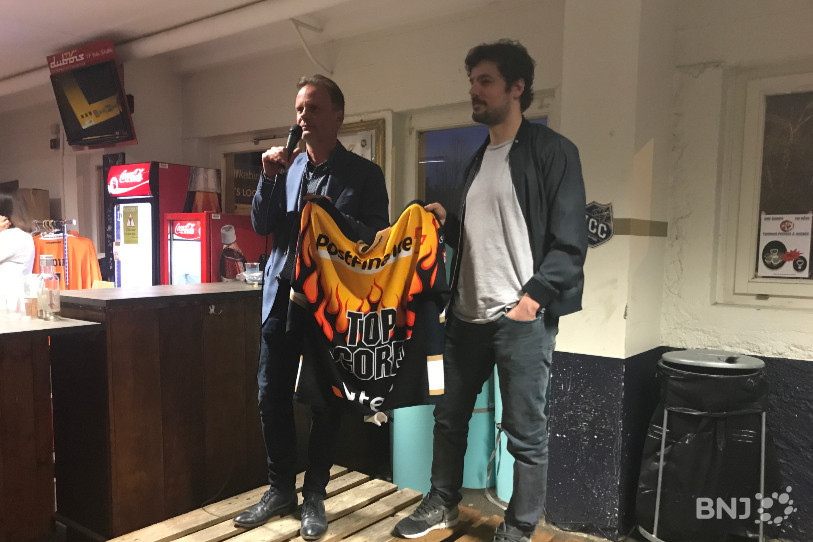 Le président du HCC Alain Dubois a fait monter les enchères.