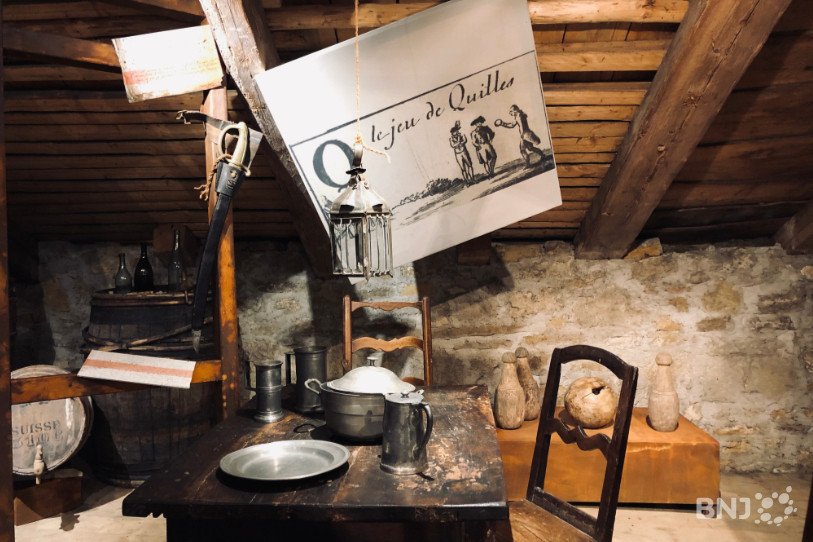 Après le travail, le réconfort. Les Montagnons allaient quand même au cabaret au 17e siècle.