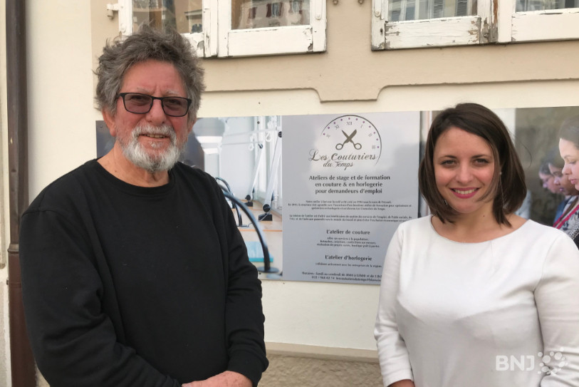 Dès le 1er mai, Crystel Parel remplacera Nimrod Kaspi à la tête de la structure  de réinsertion professionnelle chaux-de-fonnière les Couturiers du Temps. 