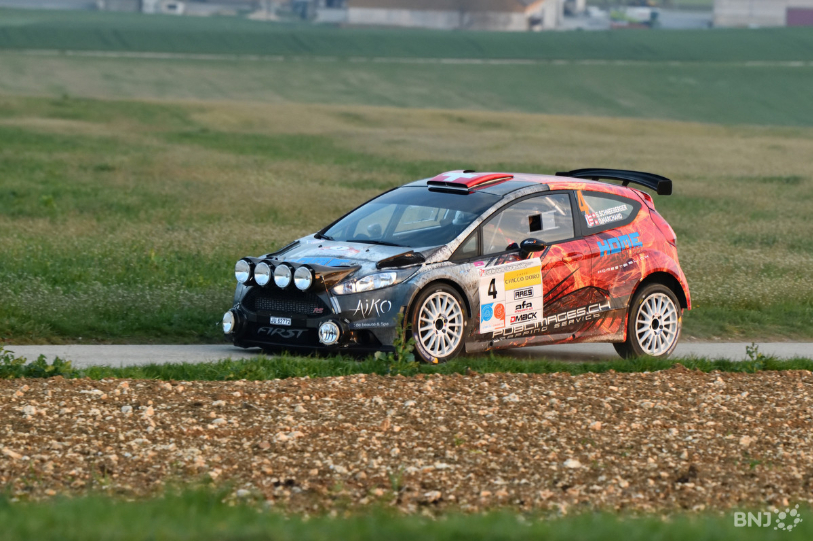 Steeves Schneeberger prend, pour l'heure, le 3e rang de ce Critérium jurassien (photo : Georges Henz).